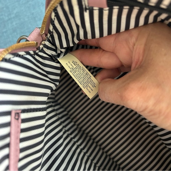 Kate Spade Cameron Street Lottie Safiano Leather Crossbody Bag Medium in Pink - Picture 9 of 15